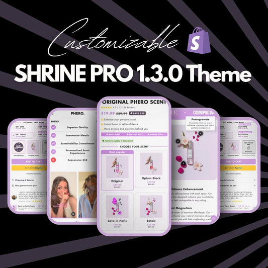 Shrine Pro 1.3.0 – Premium Shopify Theme | Activated – Unlimited
